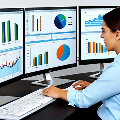 **

"A professional media planner, fully clothed in a modern business casual outfit, analyzing data on a large monitor in a bright, open-plan office. Charts and graphs are displayed, emphasizing strategy. Perfect anatomy, well-formed hands, natural pose. Safe for work, appropriate content, professional setting, family-friendly."

**